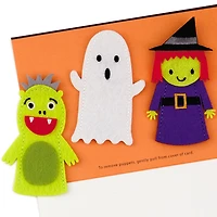 Happy Halloween Card With Felt Finger Puppets for only USD 7.99 | Hallmark