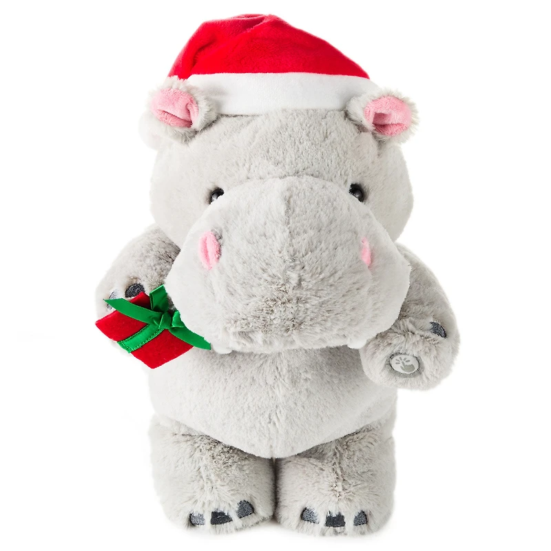Musical Christmas Hippo Plush With Motion, 11" for only USD 42.99 | Hallmark