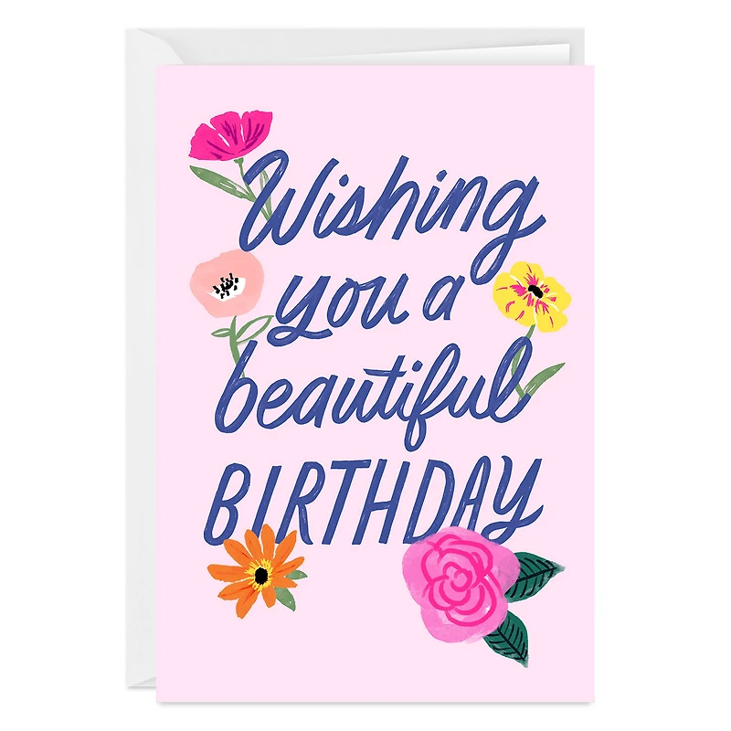Beautiful Day Wonderful Year Custom Birthday Card for only USD 4.99 | Hallmark