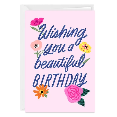Beautiful Day Wonderful Year Custom Birthday Card for only USD 4.99 | Hallmark
