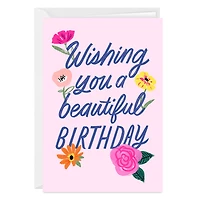 Beautiful Day Wonderful Year Custom Birthday Card for only USD 4.99 | Hallmark
