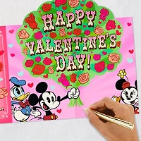 Disney Mickey Mouse and Friends Flower Bouquet Funny Pop-Up Valentine's Day Card for only USD 5.99 | Hallmark