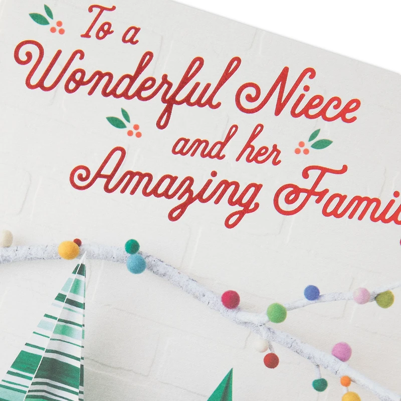 So Happy We're Family Christmas Card for Niece and Family for only USD 2.99 | Hallmark