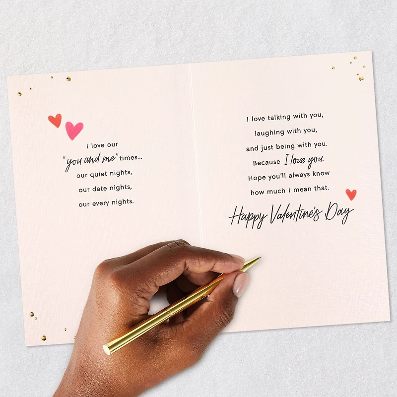 Love Our You-and-Me Times Valentine's Day Card for Wife for only USD 6.99 | Hallmark