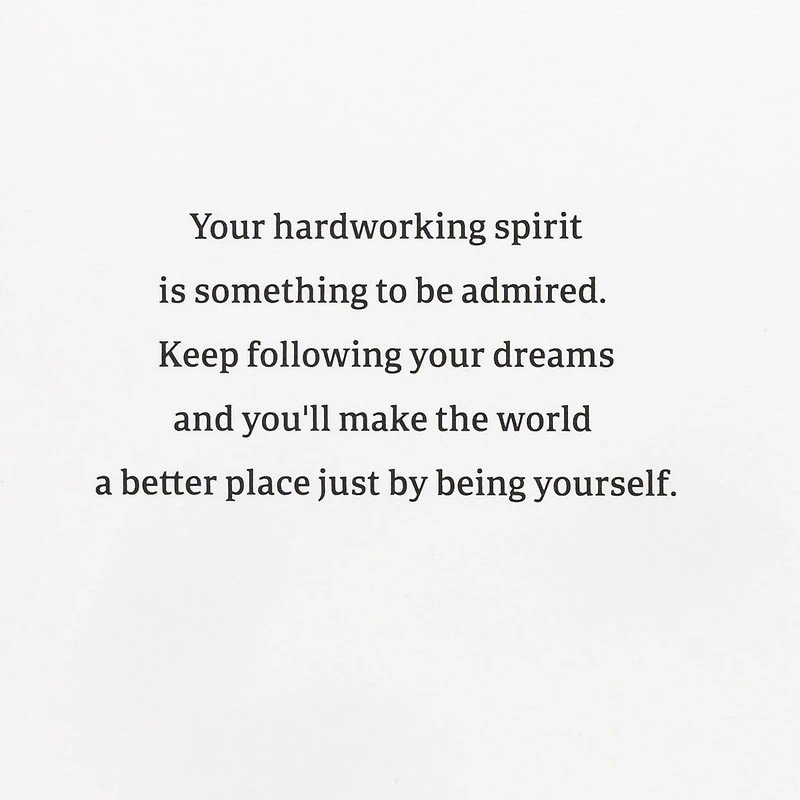 You Make the World a Better Place Graduation Card for Son for only USD 5.99 | Hallmark