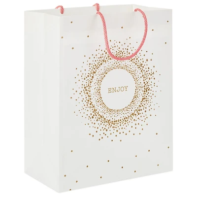 9.6" Sparkling Concentric Circles Medium Gift Bag for only USD 3.99 | Hallmark