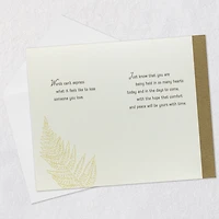 Hope, Comfort and Peace Sympathy Card for only USD 5.59 | Hallmark