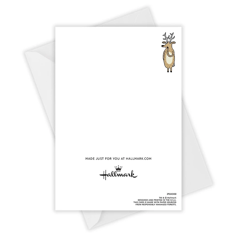 Reindeer Farts Funny Custom Christmas Card for only USD 4.99 | Hallmark