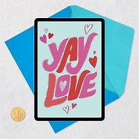 Yay Love Venmo Wedding Card for only USD 4.99 | Hallmark