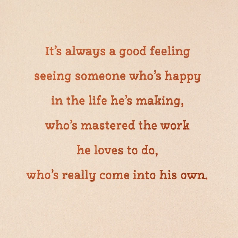 You've Come into Your Own Birthday Card for Son for only USD 5.99 | Hallmark