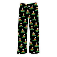 Brief Insanity Peanuts Pumpkin Patch Black Lounge Pants for only USD 29.99 | Hallmark