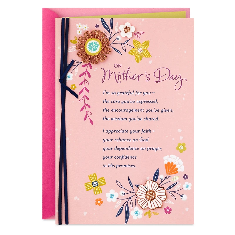 Blessed By Your Example Religious Mother's Day Card for only USD 7.99 | Hallmark