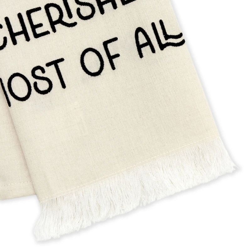 This Family Tan Fringed Tea Towel, 18x26 for only USD 14.99 | Hallmark