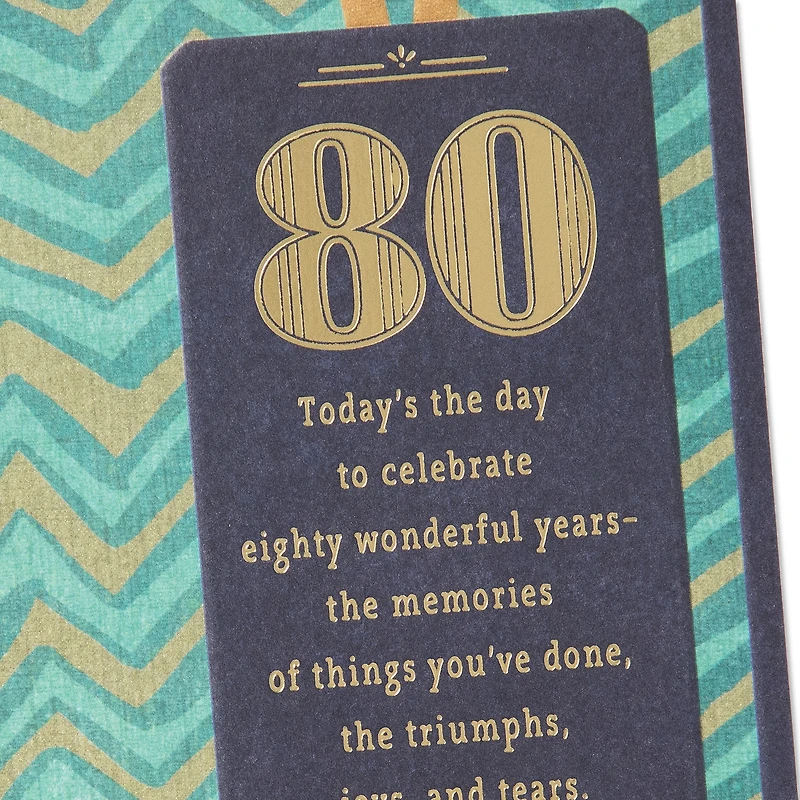 Celebrating 80 Years of You 80th Birthday Card for only USD 4.59 | Hallmark