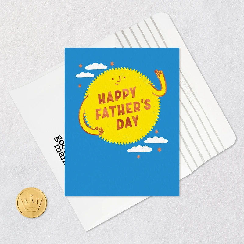 Thanks for Making My Life Brighter Father's Day Card for only USD 3.99 | Hallmark