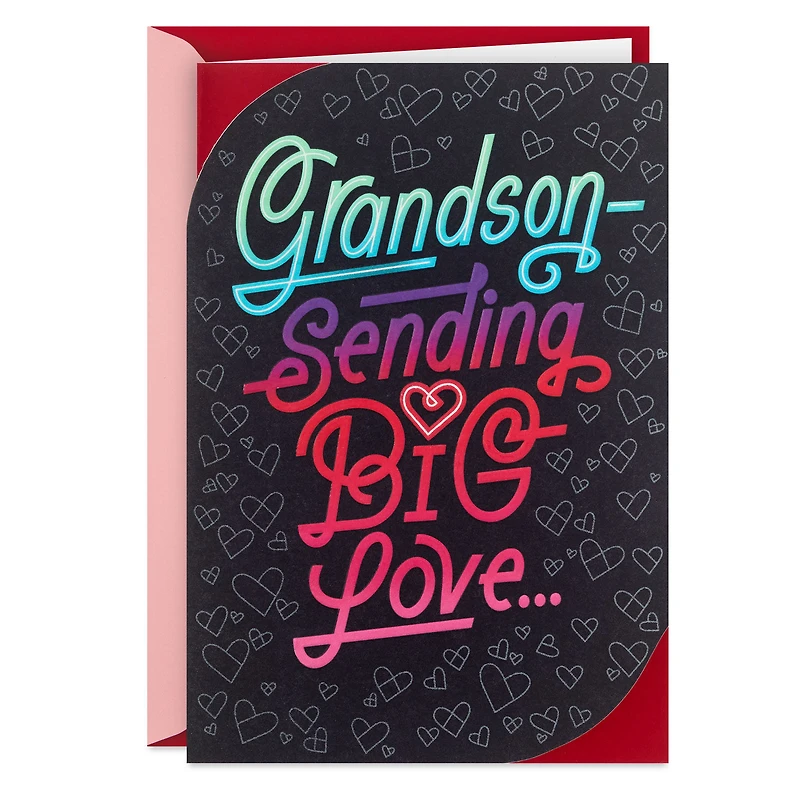 Sending Big Love Valentine's Day Card for Grandson for only USD 5.99 | Hallmark