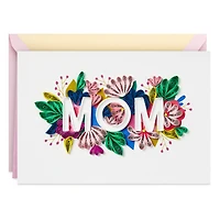 Celebrating You Quilled Paper Handmade Mother's Day Card for Mom for only USD 13.59 | Hallmark