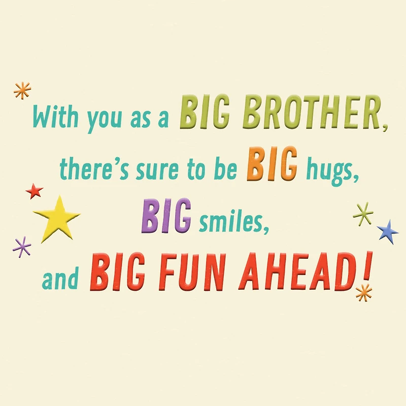 Best Big Brother New Baby Card for only USD 2.99 | Hallmark