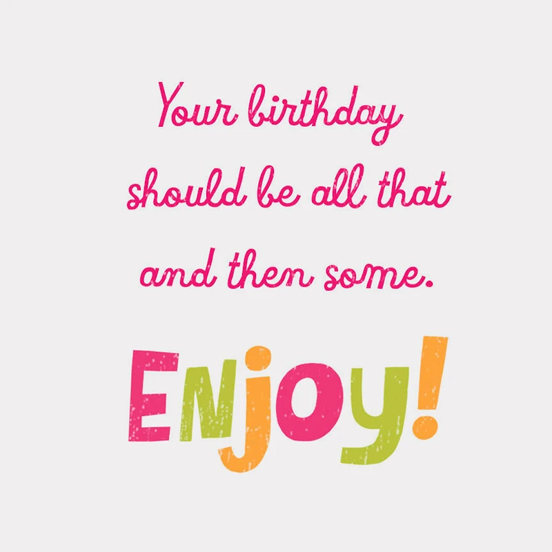 Big Helping of Deep-Down Joy Birthday Card for only USD 3.99 | Hallmark