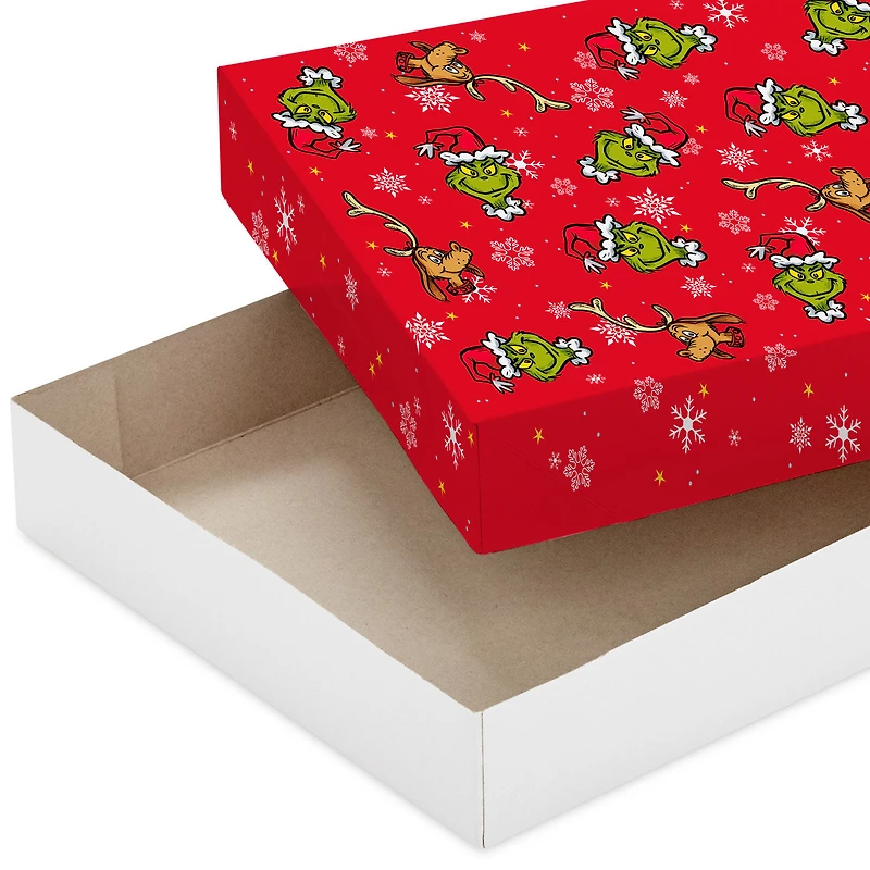 Dr. Seuss's How the Grinch Stole Christmas!™ Red and White 4-Pack Medium Christmas Gift Boxes for only USD 6.99 | Hallmark