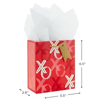 6.5" XOXO Small Valentine's Day Gift Bag With Tissue Paper for only USD 3.99 | Hallmark