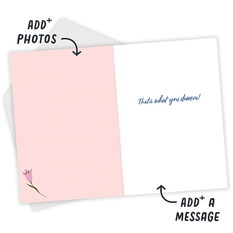 All the Happiness Floral Custom Birthday Card for only USD 4.99 | Hallmark