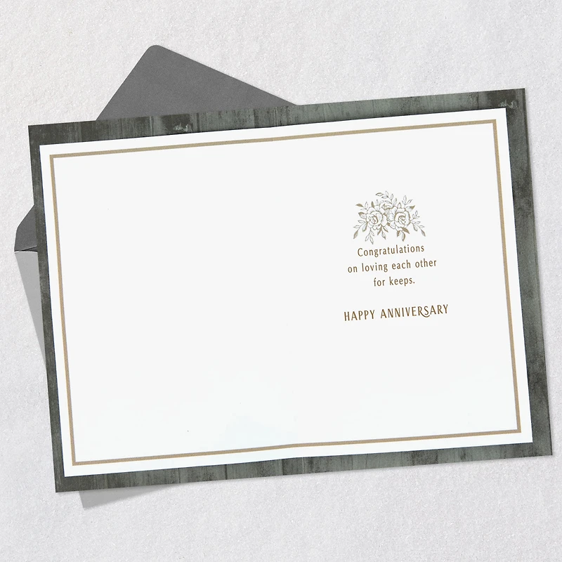 Loving for Keeps Anniversary Card for Couple for only USD 8.59 | Hallmark