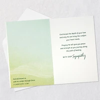 Depth of Your Love Religious Sympathy Card for Loss of Wife for only USD 5.59 | Hallmark