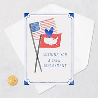 Wishing You a Safe Deployment Military Goodbye Card for only USD 2.99 | Hallmark