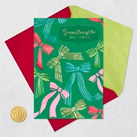 You Bring Us Such Happiness Christmas Card for Granddaughter and Family for only USD 3.99 | Hallmark