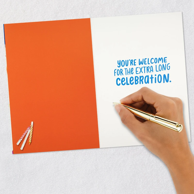 The Celebration Isn't Over Yet Belated Birthday Card for only USD 2.99 | Hallmark