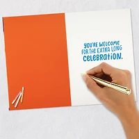 The Celebration Isn't Over Yet Belated Birthday Card for only USD 2.99 | Hallmark