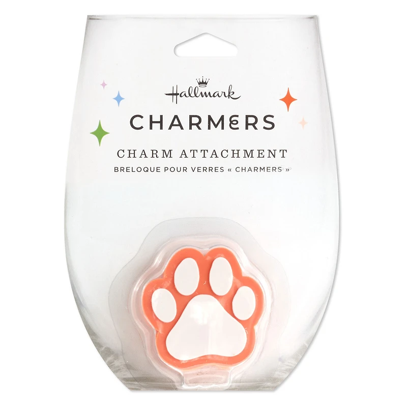 Charmers Paw Print Silicone Charm, 1.8" H for only USD 8.99 | Hallmark