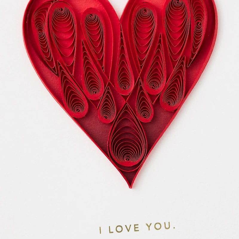 You Have My Heart Quilled Paper Handmade Love Card for only USD 13.59 | Hallmark