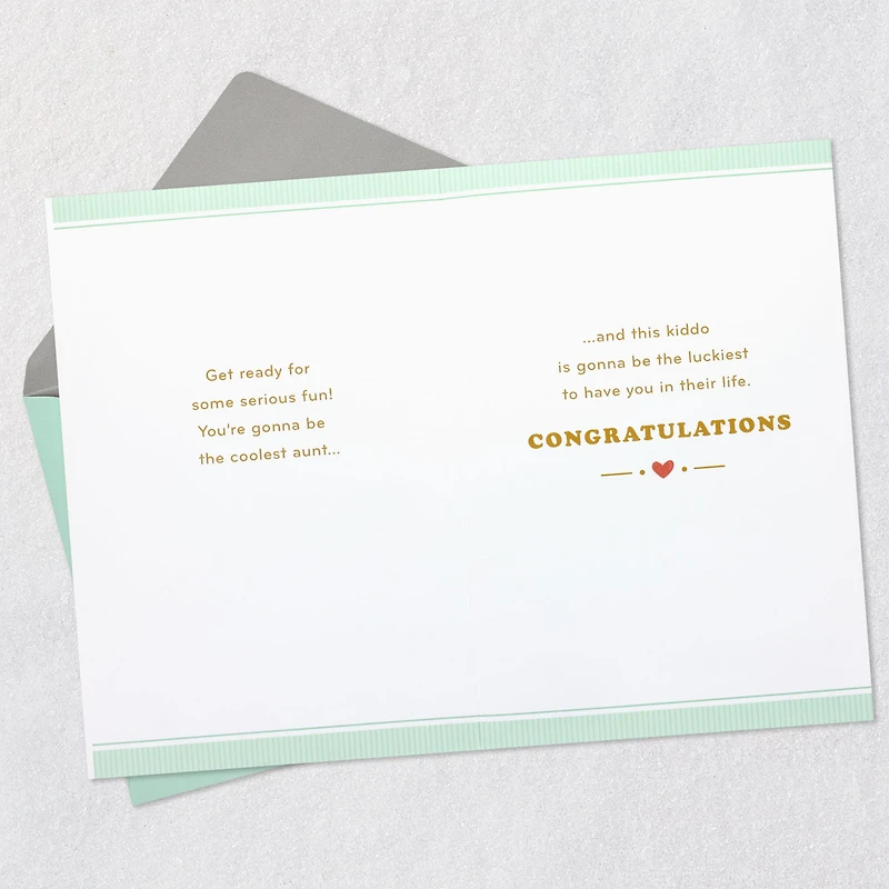 In Your Aunt Era New Baby Card for only USD 3.99 | Hallmark