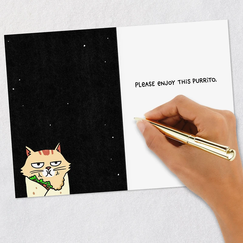 Purrito Funny Card for only USD 4.49 | Hallmark