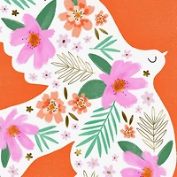 Floral Dove Blank Card for only USD 2.99 | Hallmark