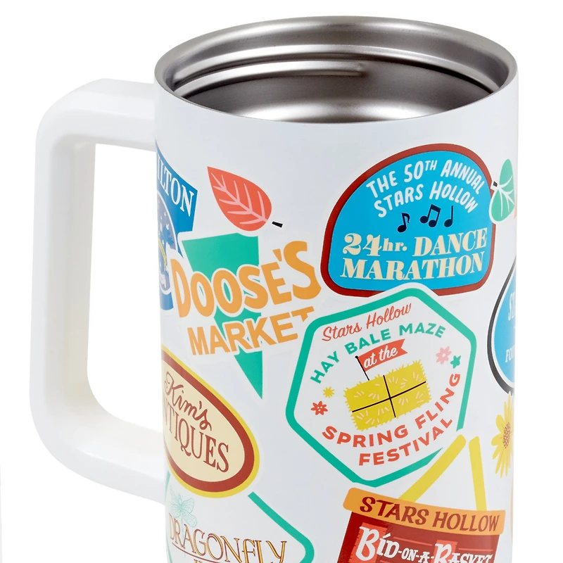 Gilmore Girls Stars Hollow Town Festivals Insulated Travel Cup, 40 oz. for only USD 39.99 | Hallmark