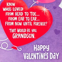 Disney Mickey Mouse So Loved Valentine's Day Card for Grandson for only USD 3.29 | Hallmark