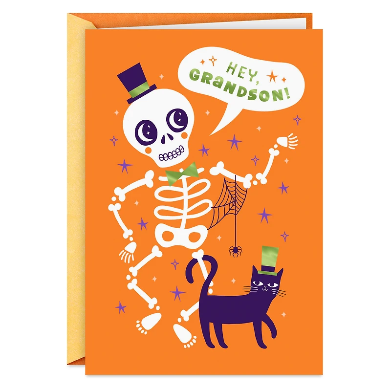 Bone-Chillingly Good Halloween Card for Grandson for only USD 2.99 | Hallmark