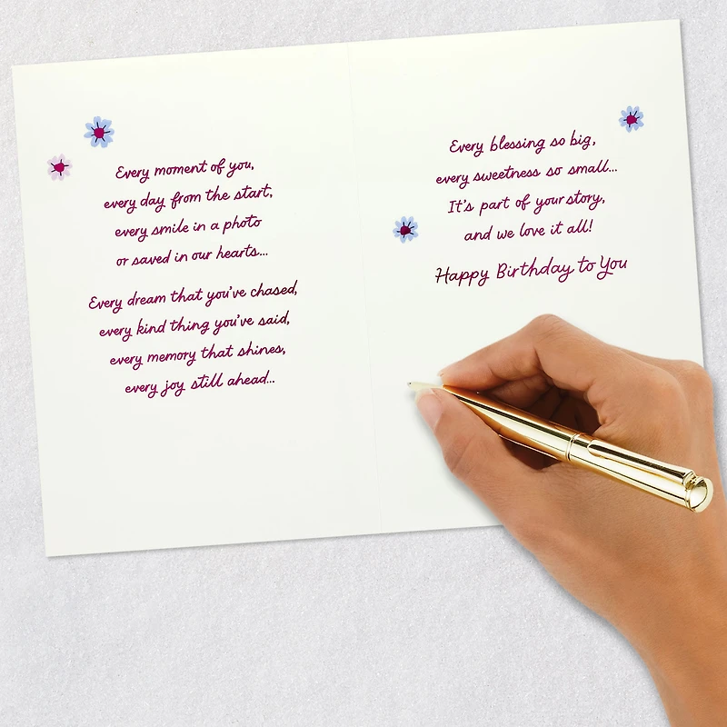 We Love Every Part of Your Story Birthday Card for Daughter for only USD 6.99 | Hallmark
