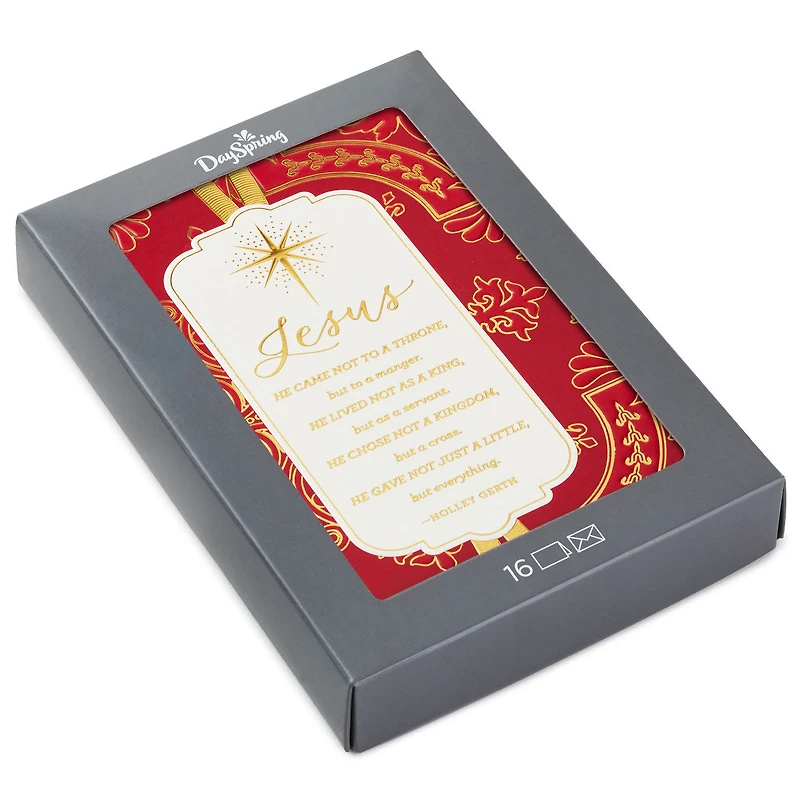 Jesus Gave Everything Religious Boxed Christmas Cards, Pack of 16 for only USD 15.49 | Hallmark