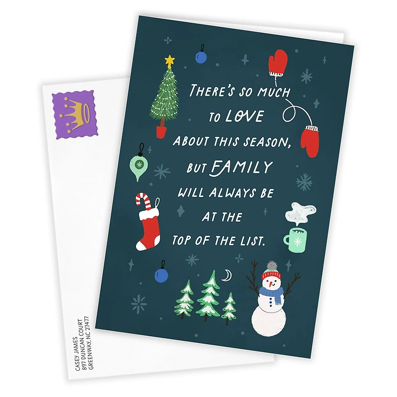 Season of Family Custom Christmas Card for only USD 4.99 | Hallmark
