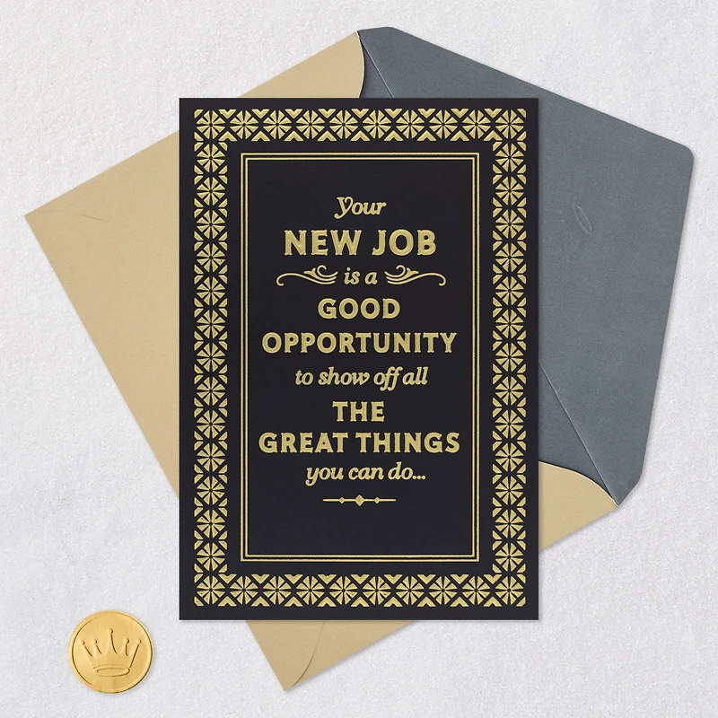 A Good Opportunity for You New Job Congratulations Card for only USD 4.99 | Hallmark