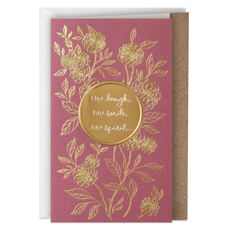 Her Laugh and Spirit Sympathy Card for Loss of Mother for only USD 5.59 | Hallmark