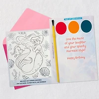 Disney The Little Mermaid Ariel Splashy Fun Birthday Card for Niece With Paint-With-Water Activity for only USD 5.99 | Hallmark