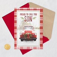 Proud to Call You Son Christmas Card for only USD | Hallmark