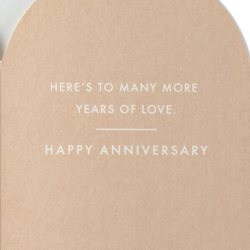Many More Years of Love Anniversary Card with Hangable Art for only USD 12.99 | Hallmark