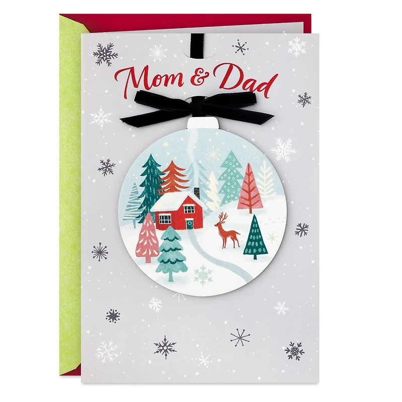 You're the Very Best Christmas Card for Parents for only USD 6.99 | Hallmark
