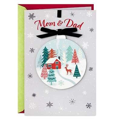 You're the Very Best Christmas Card for Parents for only USD 6.99 | Hallmark